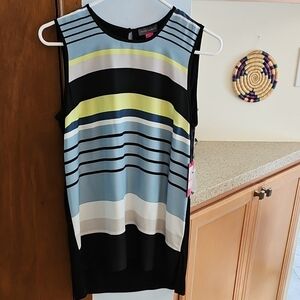 Vince Camuto Summer Luxe Sleeveless Blouse Tunic NWT